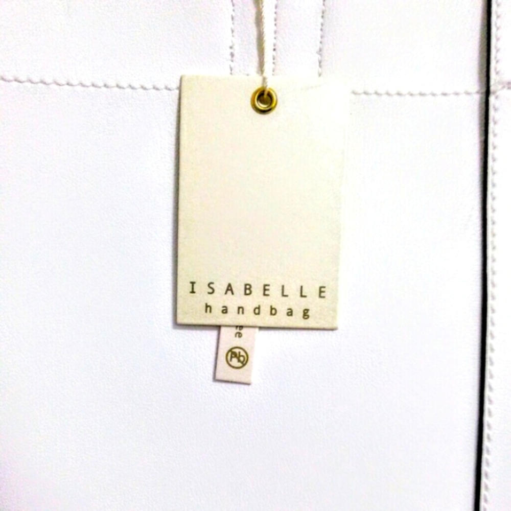 (NEW)! Big! White Bag! w/ Wallet Included:-) - Picture 8 of 12